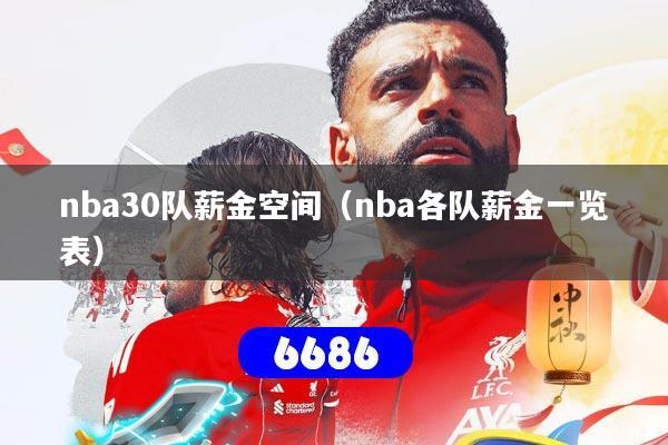 nba30队薪金空间（nba各队薪金一览表）